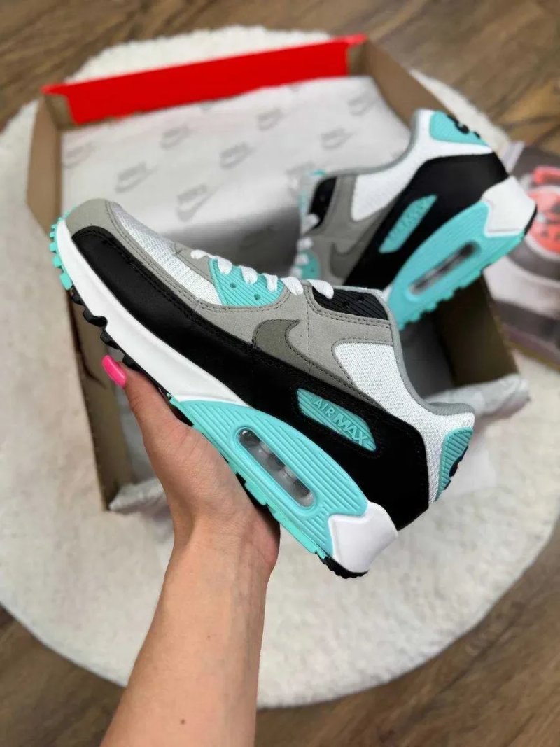 Женские кроссовки Nike Air Max 90 "White/Mint" 36-40 — фото 5