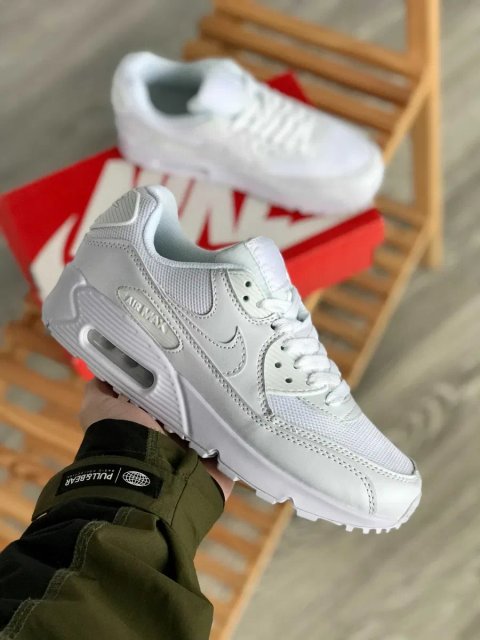 Женские кроссовки Nike Air Max 90 "White" Размеры 36-40