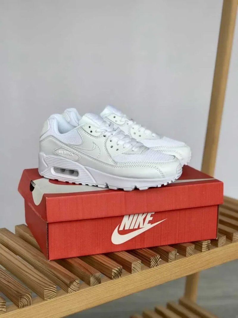 Женские кроссовки Nike Air Max 90 "White" Размеры 36-40 — фото 2