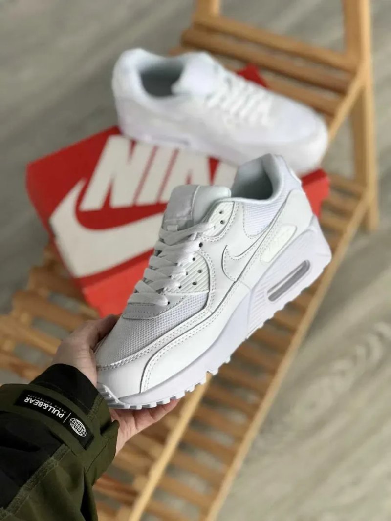 Женские кроссовки Nike Air Max 90 "White" Размеры 36-40 — фото 4