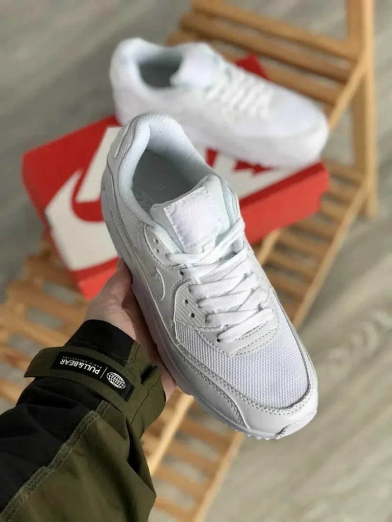 Женские кроссовки Nike Air Max 90 "White" Размеры 36-40 — фото 5
