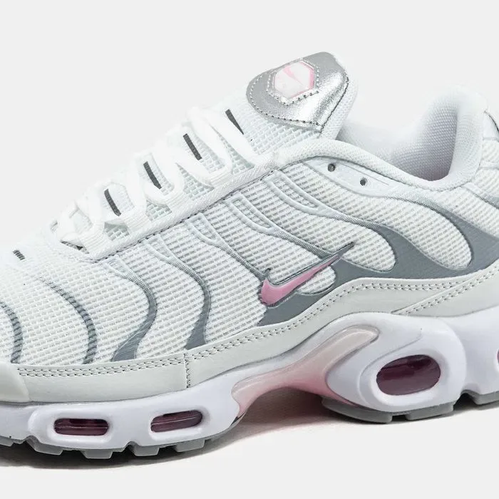 Женские кроссовки Nike Air Max Tn Plus "White-Silver-Pink" 36-40 — фото 3
