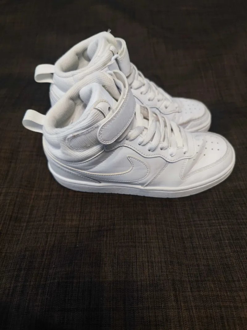 Женские кроссовки Nike Court Borough Mid 2 (Gs) (36.5р.23,5-24см) — фото 4