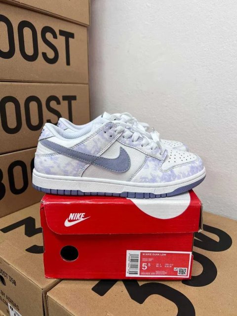 Женские кроссовки Nike Dunk SB purple pulse / Найк Данк белые фиолетовые 36 37 38 39 40 41