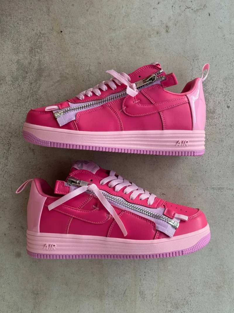Женские кроссовки Nike Lunar Force x Acronym "Pink" 36-40 — фото 2