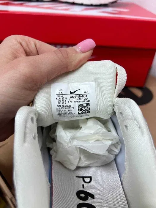 Женские кроссовки Nike P-6000 / Найк П-6000 серые 36 37 38 39 40 — фото 8