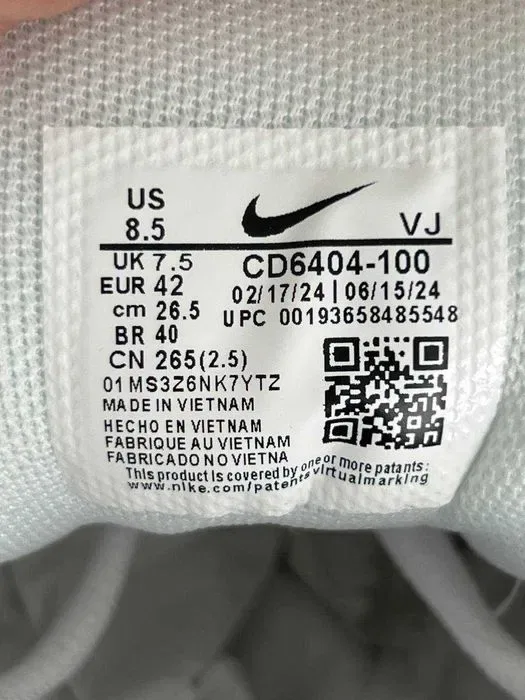 Женские кроссовки Nike P-6000 Triple White Premium. Размеры 36-40 — фото 3