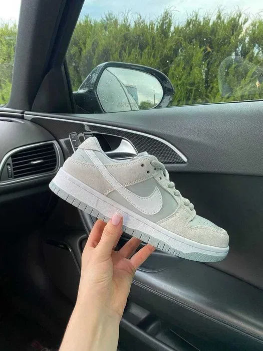 Женские кроссовки Nike SB Dunk "Summit White Sweet Wolf Grey" 36-40 — фото 2