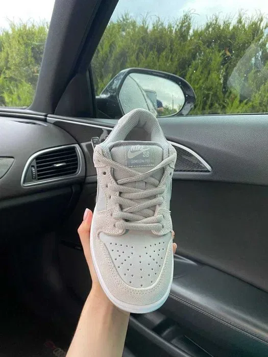 Женские кроссовки Nike SB Dunk "Summit White Sweet Wolf Grey" 36-40 — фото 3