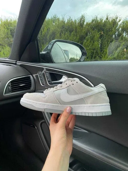 Женские кроссовки Nike SB Dunk "Summit White Sweet Wolf Grey" 36-40 — фото 6