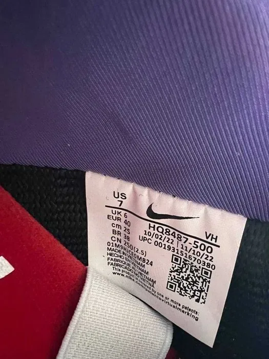 Женские кроссовки Nike SB Dunk x Supreme Purple. Размеры 36-40 — фото 3