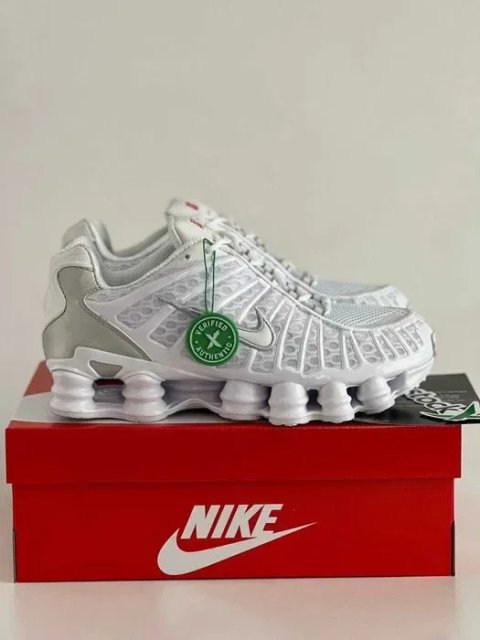 Женские кроссовки Nike Shox LT White. 36-40