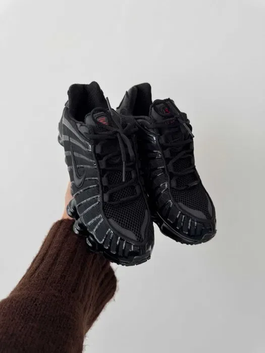 Женские кроссовки Nike Shox TL Black Premium. 36-40 — фото 3