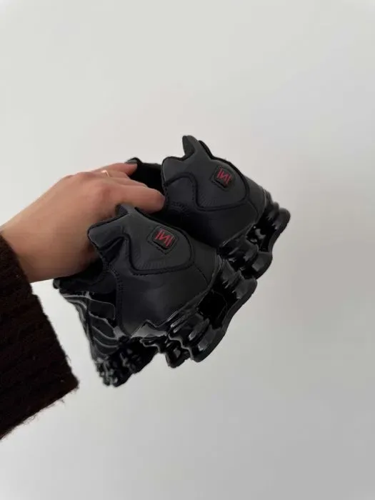 Женские кроссовки Nike Shox TL Black Premium. 36-40 — фото 4