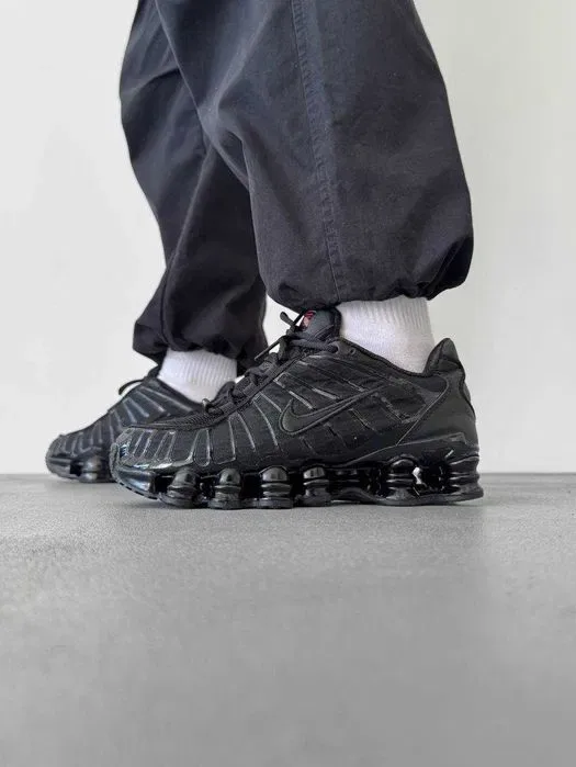 Женские кроссовки Nike Shox TL Black Premium. 36-40 — фото 5