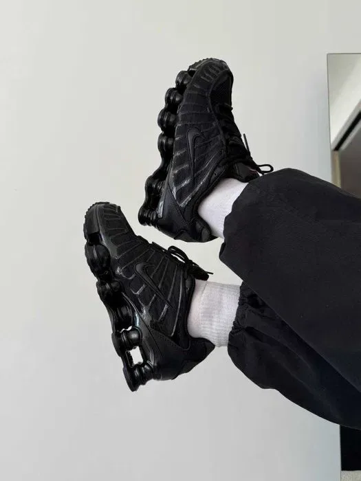 Женские кроссовки Nike Shox TL Black Premium. 36-40 — фото 8