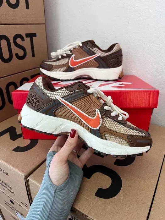 Женские кроссовки Nike Vomero 5 brown / Найк Вомеро 36 37 38 39 40 — фото 8