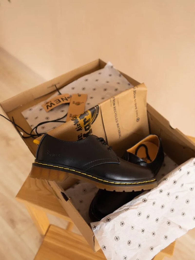 Женские туфли Dr.Martens 1461 черные — фото 6