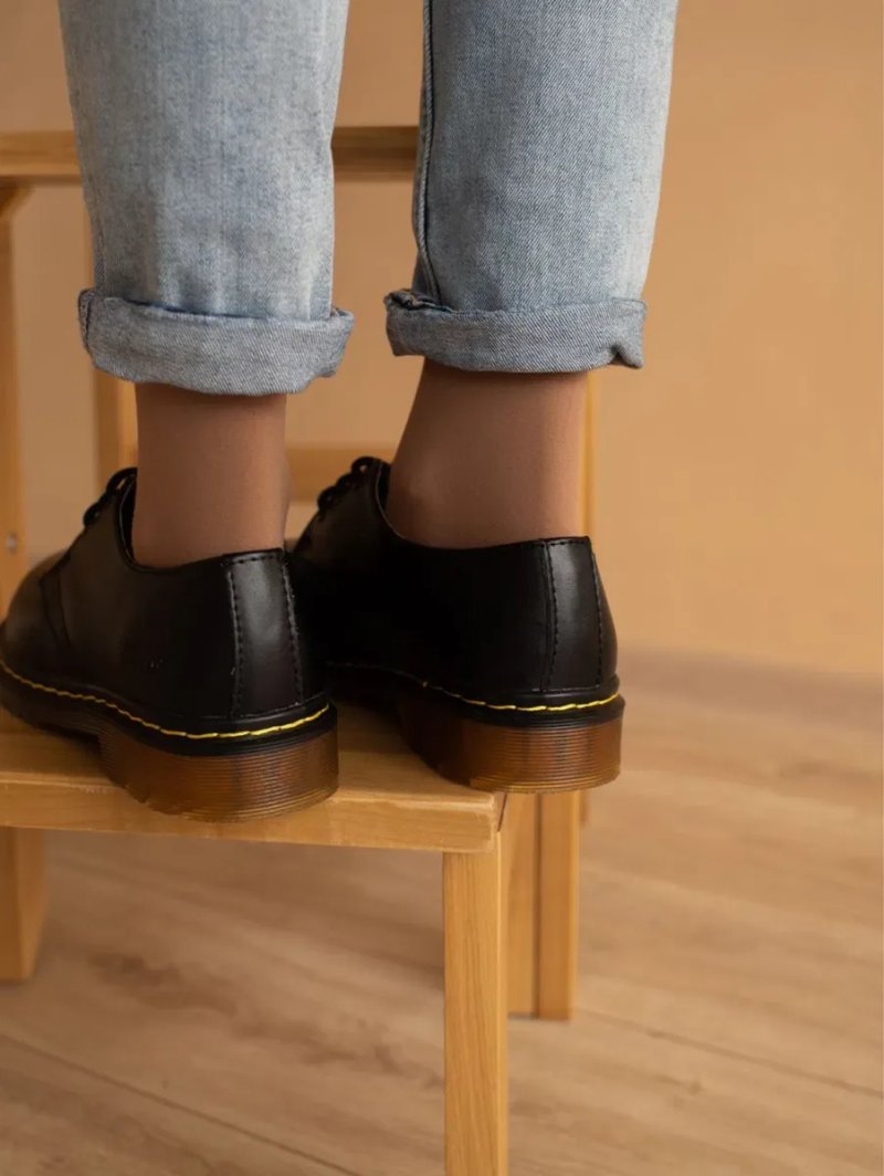 Женские туфли Dr.Martens 1461 черные — фото 8