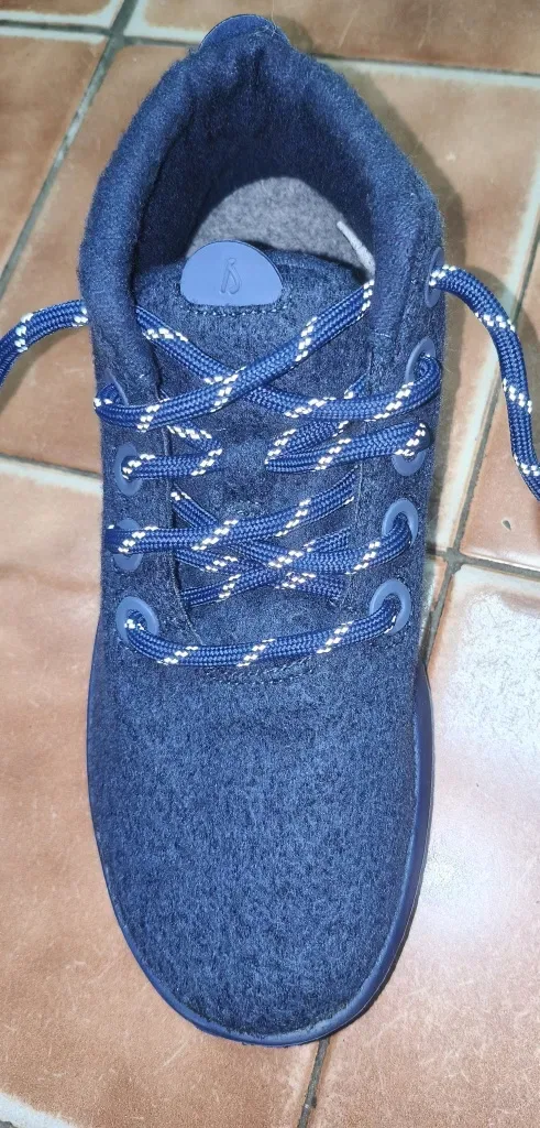 Женские высокие водонепроницаемые кроссовки Allbirds Wool Runner-up Mizzle, меринос демисезон 24см 37р — фото 3