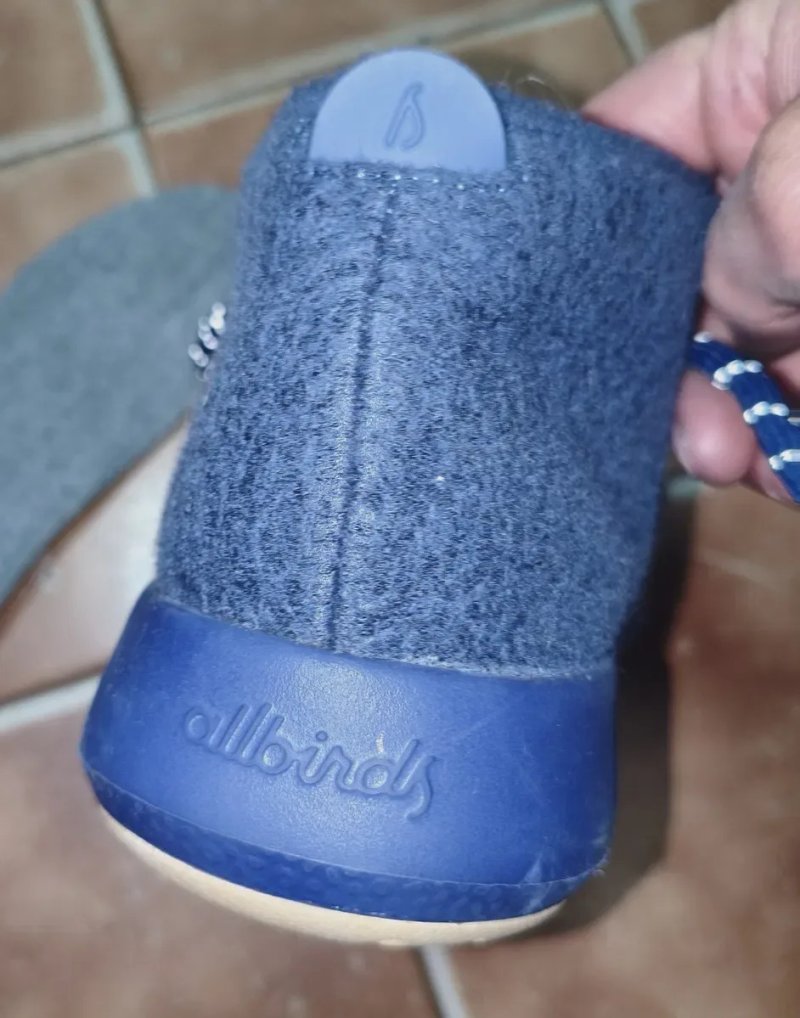 Женские высокие водонепроницаемые кроссовки Allbirds Wool Runner-up Mizzle, меринос демисезон 24см 37р — фото 4