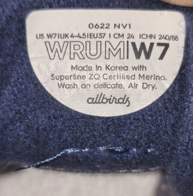 Женские высокие водонепроницаемые кроссовки Allbirds Wool Runner-up Mizzle, меринос демисезон 24см 37р — фото 5
