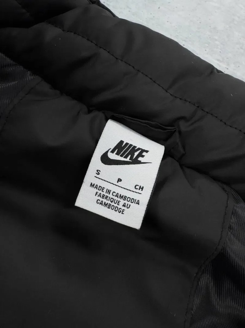 Жилет Nike чорний | жилет найк з вишитим лого | Люкс якість — фото 6