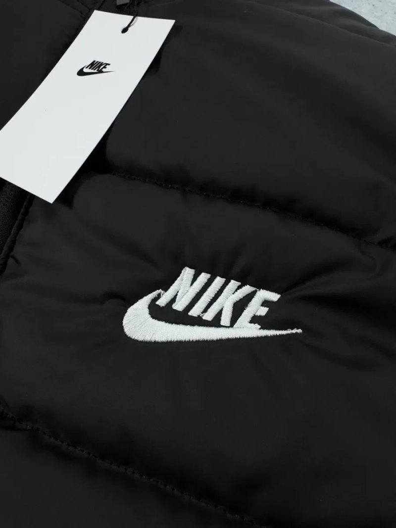 Жилет Nike чорний | жилет найк з вишитим лого | Люкс якість — фото 7