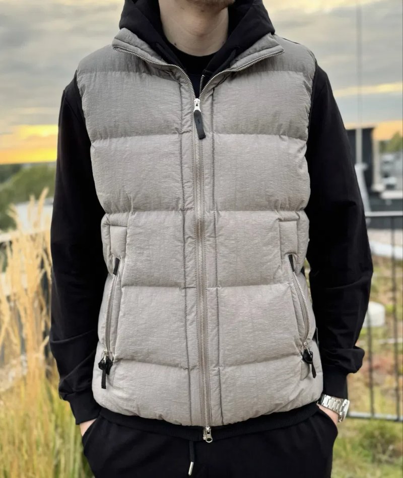 Жилет Stone Island Crinkle Reps Down Vest — фото 3