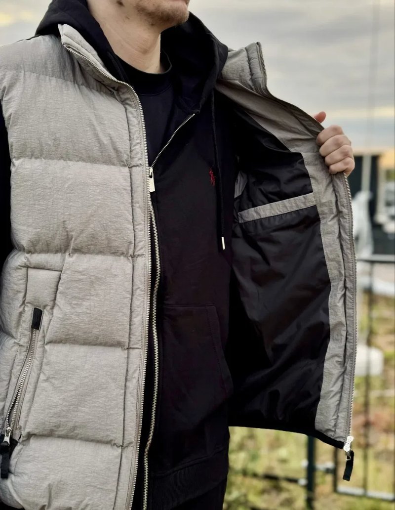 Жилет Stone Island Crinkle Reps Down Vest — фото 5
