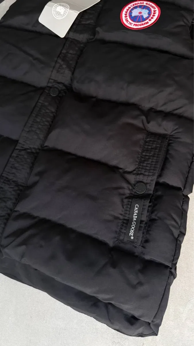 Жилетка Canada Goose чорна чоловіча — фото 4