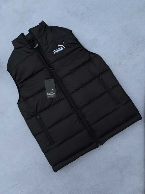 Жилетка женская Puma демисезонная (черная) / Жилет Пума S-XXL