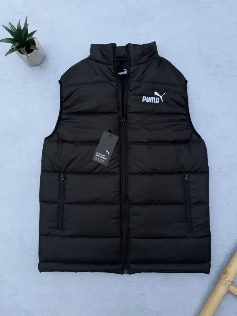 Жилетка женская Puma демисезонная (черная) / Жилет Пума S-XXL — фото 2