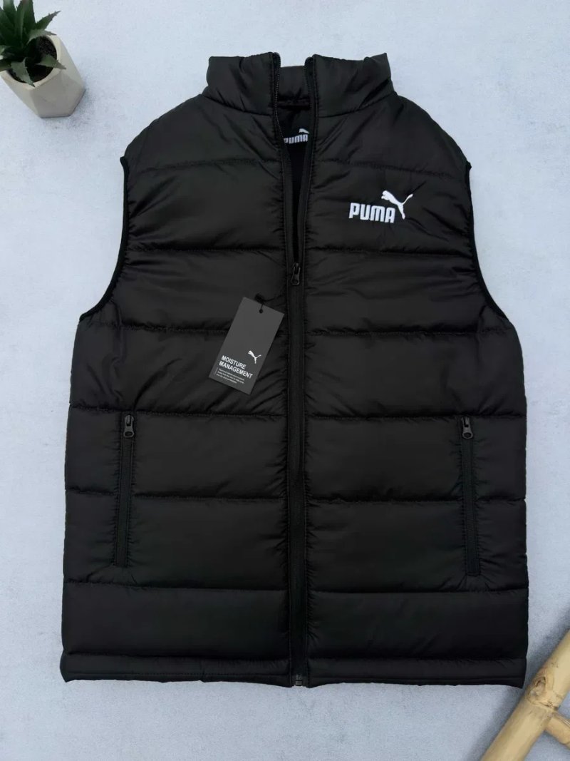 Жилетка женская Puma демисезонная (черная) / Жилет Пума S-XXL — фото 3