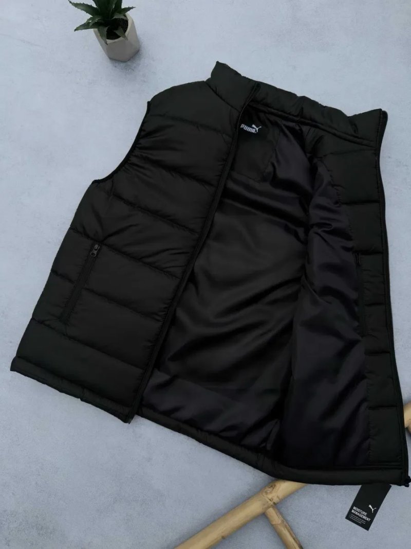 Жилетка женская Puma демисезонная (черная) / Жилет Пума S-XXL — фото 6