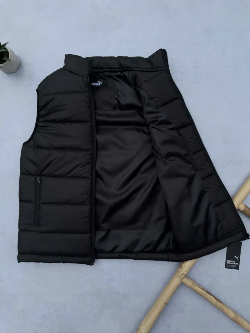 Жилетка женская Puma демисезонная (черная) / Жилет Пума S-XXL — фото 7