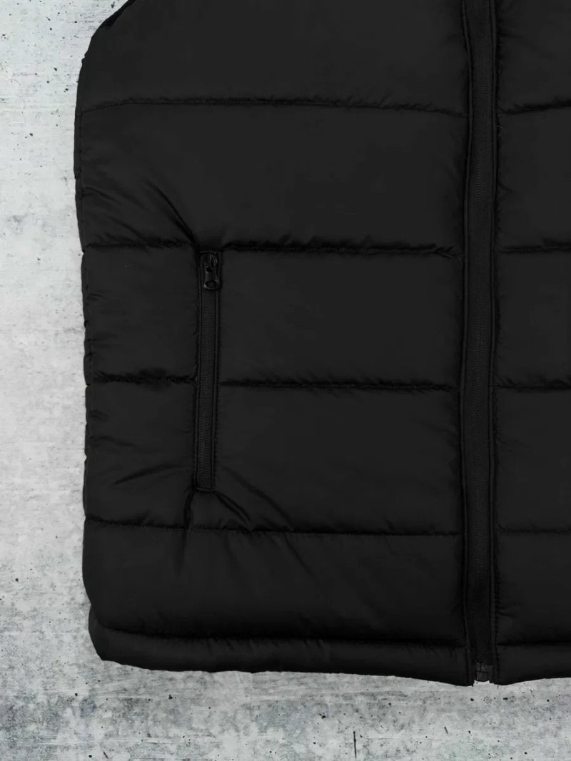 Жіноча чорна жилетка Nike демісезонна (жилет Найк унісекс) — фото 4