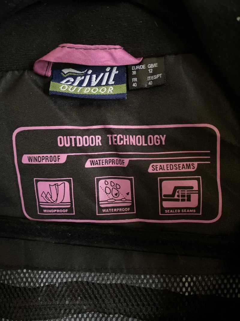 Жіноча спортивна куртка-вітровка Crivit Outdoor (Trek Apparel) — Розмір EUR 38 (M) — фото 3