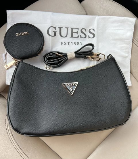 Жіноча сумка через плече Guess  | стильна кросбоді | екошкіра | нова