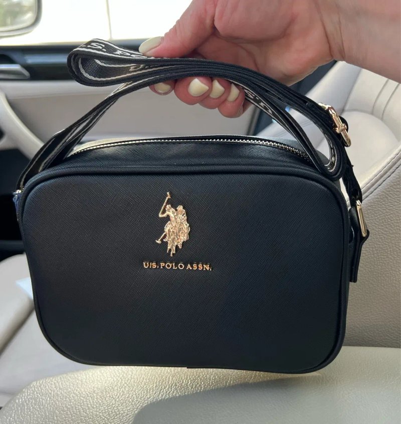 Жіноча сумка через плече Polo | стильна кросбоді | екошкіра | нова — фото 7
