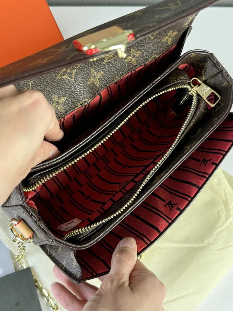 Жіноча сумка Louis Vuitton пошет кроссбоди женская сумка клатч луи — фото 8