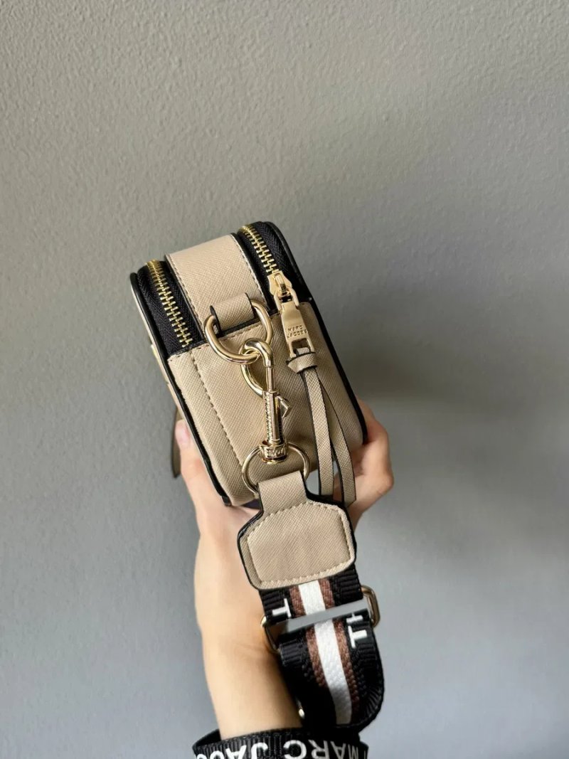 Жіноча сумка Marc Jacobs через плече женская сумка кроссбоди Люкс беж — фото 3