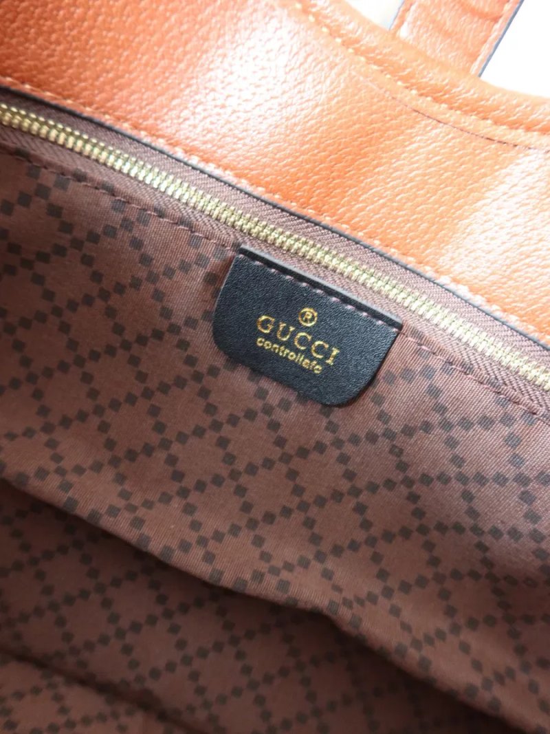 Жіноча сумка шопер джинсова денім блакитна Gucci Mercato tote bag женская сумочка шоппер деним голубая гуччи GG купити сумку тренд — фото 8