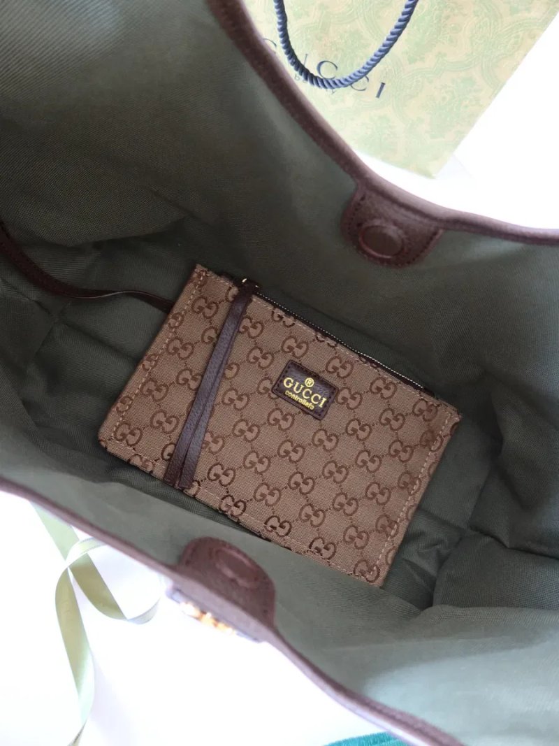 Жіноча сумка шопер Gucci Giglio tote bag літня пляжна бежева женская сумочка шоппер гуччи гучи GG пляжная летняя новинка — фото 7