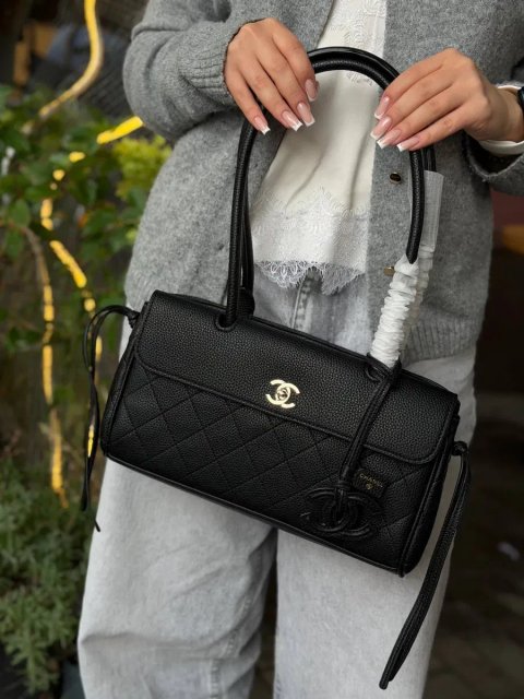 Жіноча сумка з натуральної шкіри Chanel Шанель