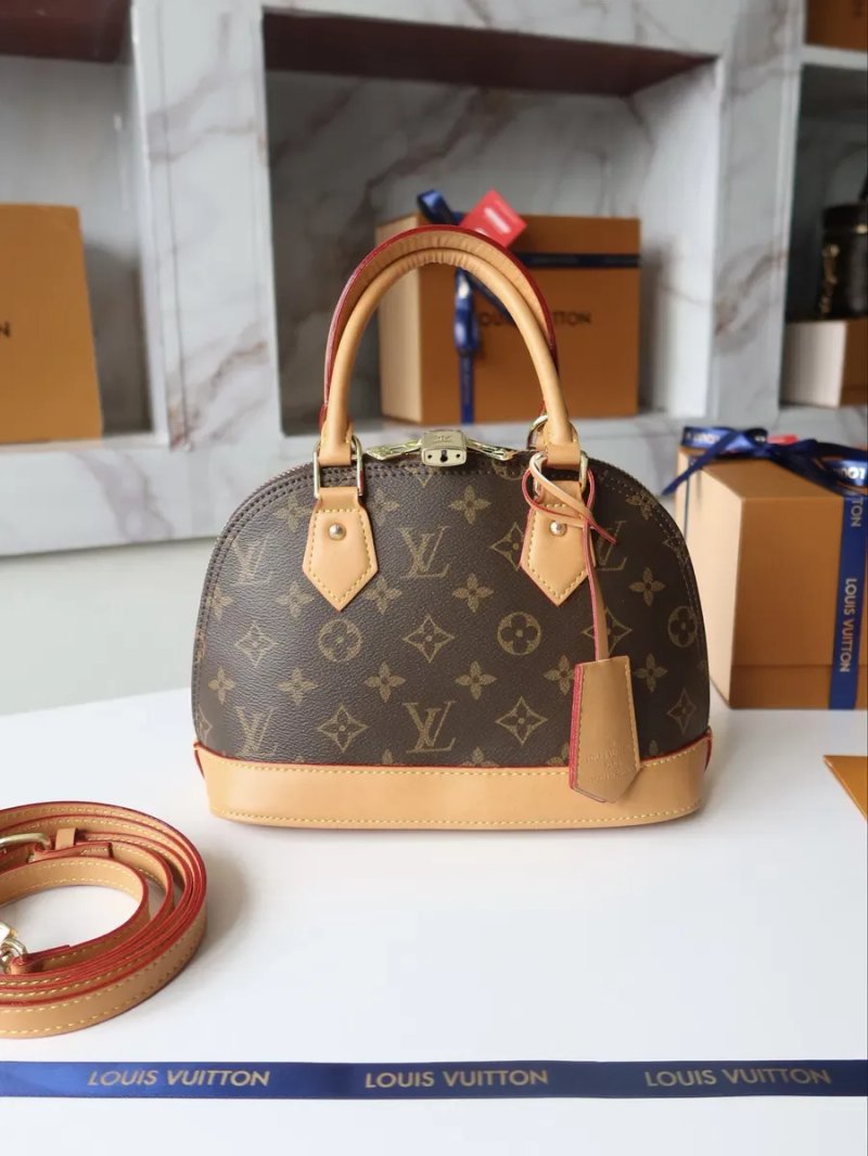 Жіноча сумка з натуральної шкіри Louis Vuitton — фото 3