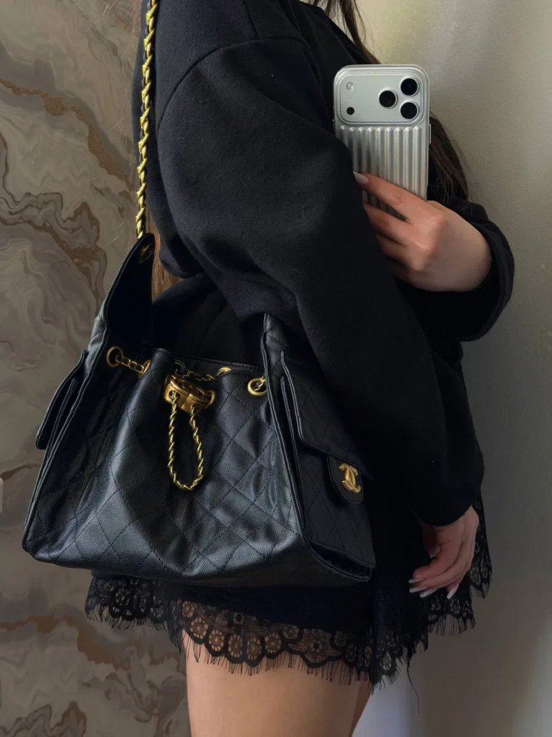 Жіноча сумка з натуральної замші Chanel Шанель — фото 8