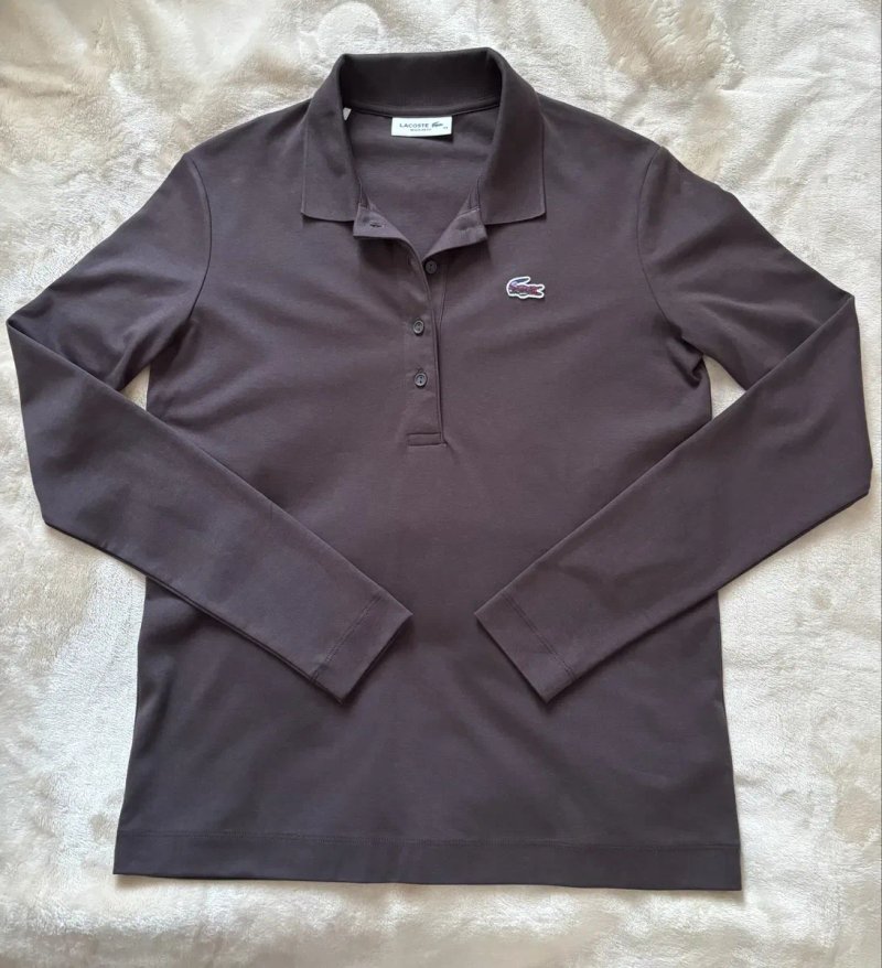 Жіноче поло Lacoste Regular Fit (оригінал) 34 / футболка Lacoste — фото 5