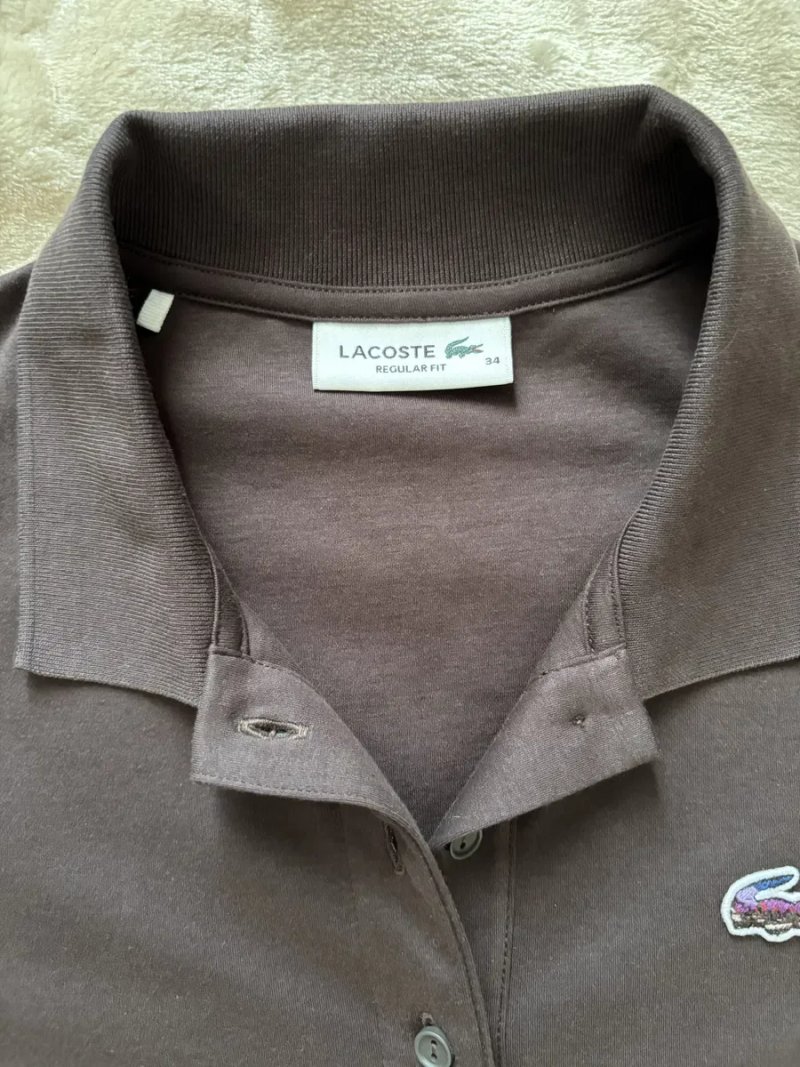 Жіноче поло Lacoste Regular Fit (оригінал) 34 / футболка Lacoste — фото 6