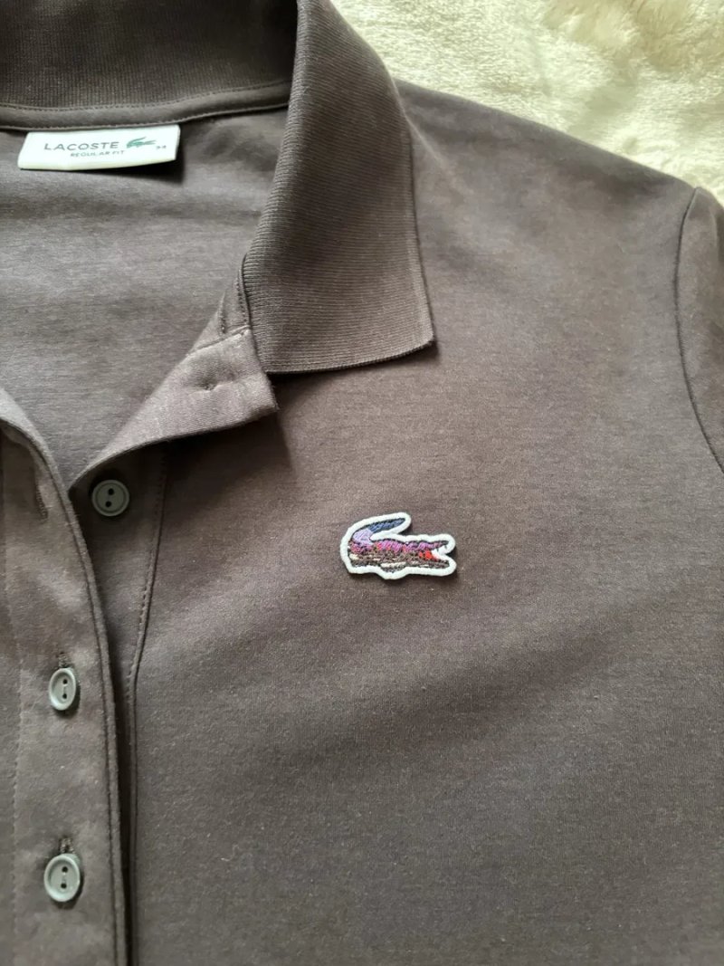 Жіноче поло Lacoste Regular Fit (оригінал) 34 / футболка Lacoste — фото 7
